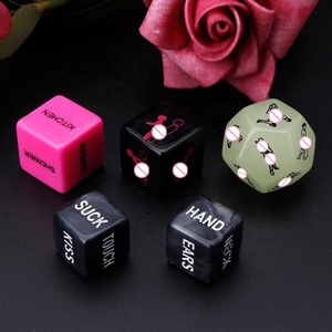 Populares <span class=keywords><strong>dados</strong></span> de póker luminosos para adultos (hombres y mujeres), <span class=keywords><strong>juego</strong></span> de colección poliédrico de 5 piezas, impermeables, con bolsa de terciopelo, juguete sexual. - Product Image 3