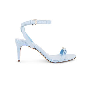 Para <span class=keywords><strong>Amazon</strong></span> Exclusivo Francés Europeo Americano <span class=keywords><strong>Sandalias</strong></span> de tacón alto para las mujeres con hebilla de punta redonda para las fiestas de verano - Product Image 1