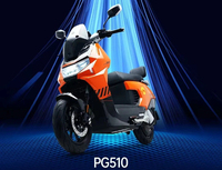 Nouvelle moto électrique Garow 2000w 3000w 48V110Ah avec batterie au lithium, autonomie de 120 km, scooter électrique pour la livraison de nourriture
