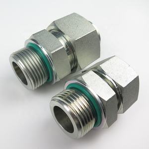 Adaptateurs de tuyaux hydrauliques en acier au carbone galvanisé 2C/2D-W - Product Image 3