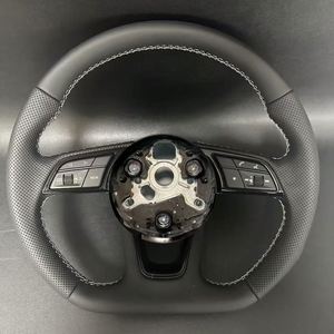 <span class=keywords><strong>Volant</strong></span> chauffant en cuir semi-perforé S RS <span class=keywords><strong>Sline</strong></span> pour Audi A4 A5 A6 A7 A3 S3 S4 B9, sans boutons de commande, en promotion - Product Image 6