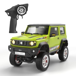 NOUVEAU HG4-210 1:16 Jimny 4x4 Voiture RC tout-terrain entièrement proportionnelle avec lumières LED, klaxon et effet de fumée, prête à l'emploi, en métal, pour les passionnés de RC - Product Image 5
