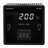 Contrôleur de température PLC Hanyoung Nux HY-8000-PMNRA04, relais PT100, 0~399 °C, 96x96mm, approvisionnement en vrac