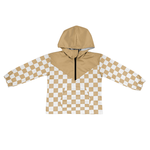 Hot Selling Overs ize Checkerboard Jacke für Jungen Casual Kids Kleidung - Product Image 3