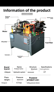 CCYY (Yinan Hydraulic) Estaciones Hidráulicas Multifuncionales, Unidades de Bombas Hidráulicas de Combinación Flexible, Modelo 000, Shandong, China - Product Image 6