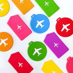 Étiquette de bagage de voyage personnalisée en PVC souple de haute qualité à prix abordable - Product Image 3