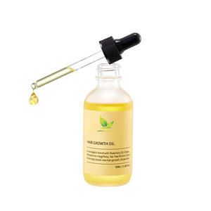 60ml Saç Uzatma Yağı Özel Etiketli Vegan Organik Biberiye Yağı, Saç Dökülmesini Önleyici, Yeniden Çıkarma, Saç Derisi Bakımı, Kuru Saç Canlandırıcı Yağ - Product Image 2