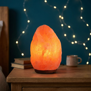 Lampe en sel rose de l'Himalaya sculptée à la main, qualité supérieure, artisanat naturel, décorative. - Product Image 1