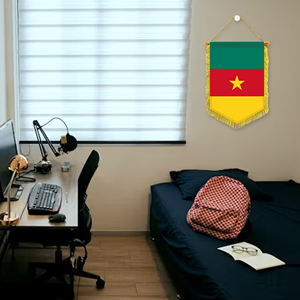 <span class=keywords><strong>Bandiera</strong></span> del camerone verde rosso giallo <span class=keywords><strong>bandiera</strong></span> 20*30cm centro <span class=keywords><strong>stella</strong></span> gialla <span class=keywords><strong>con</strong></span> nappa adatto per festival culturali internazionali - Product Image 4