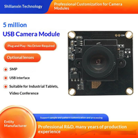 5MP Yüksek Çözünürlüklü USB Kamera Modülü, Dahili Mikrofonlu, Gece Görüşlü, Sürücüsüz, İç Mekan Kullanımı İçin