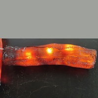 Bâtons de charbon de bois et grappes de bois de chauffage en résine transparente pour décoration de cheminée – Approvisionnement direct usine