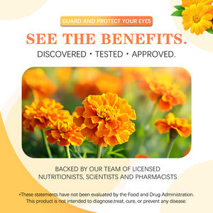 高濃度ルテインハードカプセル - 目の健康と細胞保護のための抗酸化ブレンド、バルク供給 - Product Image 4