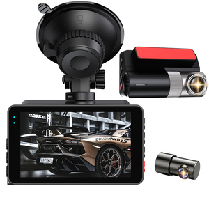 Mini caméra de tableau de bord 4K pour <span class=keywords><strong>voiture</strong></span>, 3,0 pouces, avec application Wifi, double objectif avant et arrière, boîte noire, caméra de tableau de bord 4K pour <span class=keywords><strong>voiture</strong></span> - Product Image 5