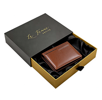 Boîte cadeau de luxe avec tiroir coulissant, doublure en satin, design personnalisé, pour chaussures, foulards, accessoires capillaires et produits de soin