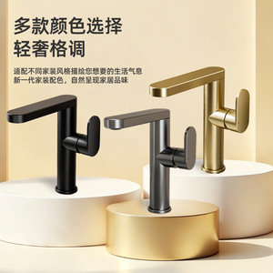 Luxury Tall Basin Faucet Single Handle Ceramic Valve Core Deck Mounted Single Hole For Hotel And Home Use - Product Image 5