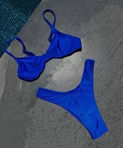Swimwear Vendor Personalizado Sexy Glitter Biquíni Set Designer Luxo Duas Peças Swimwear Maiôs para As Mulheres 2023 - Product Image 3