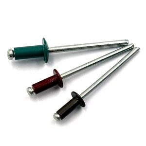 Remaches Ciegos Redondos Pintados de Fábrica, Remaches de Aluminio de Alta Calidad, Estándar DIN Clase 4.8 y 6.8 - Product Image 2