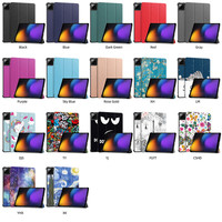 Funda de Cuero PU de Lujo con Soporte Tríptico y Función Inteligente para Tablet Mi Pad 7 Pro de 11.2 Pulgadas, Venta al Por Mayor de Fábrica, para Xiaomi Pad 7 2024