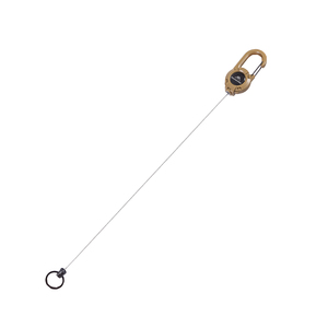 Mountainhike Outdoor Camping Mousqueton Anti-Loss Lanyard Sac à dos Porte-clés portable Boucle rétractable en fil d'acier - Product Image 1