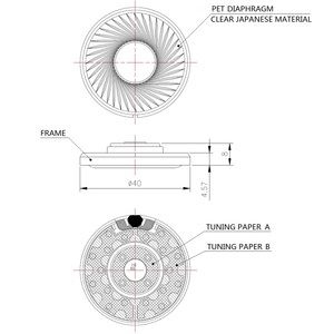 Auriculares Inalámbricos <span class=keywords><strong>ANC</strong></span> Hif con Altavoz de 40 mm, Auriculares de 20 Ohmios con Imán de Neodimio de Alta Calidad y Diafragma de Material Japonés - Product Image 4