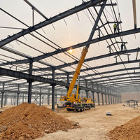 Almacén de Acero Prefabricado de Gran Envergadura para Almacenamiento Industrial, Solución de Construcción Personalizada