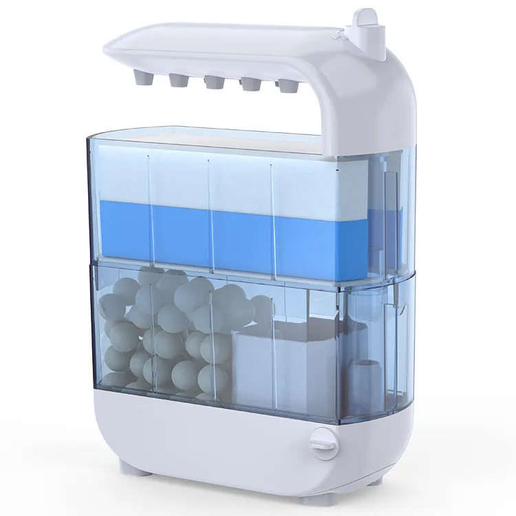 Filtre de Purification d'eau de réservoir de tortue d'aquarium avec éponge de biofiltre