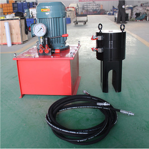Máquina Hidráulica Manual para Prensar Varillas de Acero, Herramienta Industrial para el Procesamiento de Varillas de Acero - Product Image 2