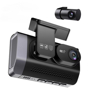 กล้องติด<span class=keywords><strong>รถ</strong></span>ยนต์ 4K ด้านหน้า 1080P ด้านหลัง มองเห็นในเวลากลางคืน ไร้สาย WiFi แบบซ่อน ขนาดเล็ก บันทึกภาพบนแผงหน้าปัด พร้อมระบบตรวจสอบความปลอดภัย 24 <span class=keywords><strong>ช</strong></span>ั่วโมง GPS สำหรับ<span class=keywords><strong>รถ</strong></span>ยนต์ - Product Image 1