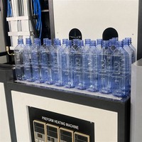 Machine de soufflage semi-automatique à 2 cavités pour préformes PET, pour la fabrication de bouteilles en plastique d'eau minérale de 100 à 2000 ml