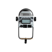 Lampu sorot Led 100w, lampu Video Led 5600k tampilan LCD dengan pengendali jarak jauh versi putih, lampu sorot siang hari, lampu Video Studio, lampu Cob pencahayaan ZD-100RP