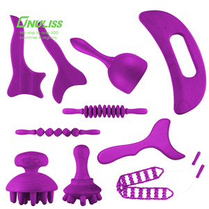 Terapia de madera <span class=keywords><strong>rosa</strong></span> para masajeador de Maderoterapia para rodillo Stick otras aplicaciones corporales herramientas de cinturón de masaje - Product Image 6