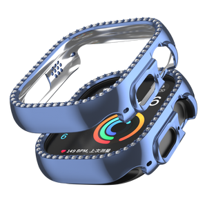 เคสป้องกันเพชรประกายวิบวับสำหรับ <span class=keywords><strong>Apple</strong></span> <span class=keywords><strong>Watch</strong></span> อัลตร้า49มม. กันชนกรอบกลวงสำหรับ iWatch <span class=keywords><strong>Series8</strong></span>ที่ครอบป้องกันเป็นพิเศษ - Product Image 3