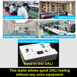 LMCS-<span class=keywords><strong>DALI</strong></span>-1 <span class=keywords><strong>Dali</strong></span> ที่หรี่ DT8แบบคู่0-10V มิเตอร์ทดสอบการหรี่แสง0-10V สำหรับการติดตั้ง LED การทดสอบแสงแบบปรับได้ - Product Image 4