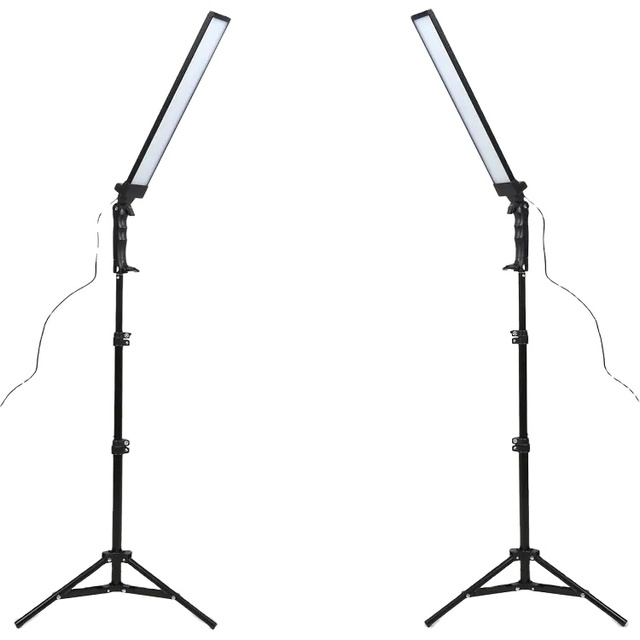 Photography Studio Adjustable Light Stand Kit With Tripod for Photography 2 Pack