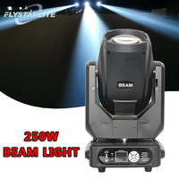 Projecteur à tête mobile 320W avec effet arc-en-ciel, contrôle DMX512, 8 prismes pour équipement d'éclairage de scène DJ et discothèque