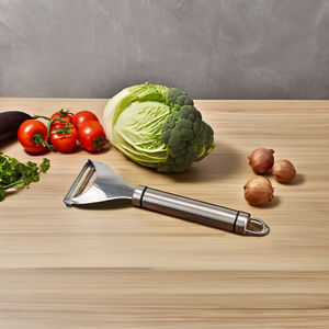Gran oferta, utensilios de cocina de acero inoxidable 304, <span class=keywords><strong>cuchillo</strong></span> de corte multiusos para frutas y <span class=keywords><strong>verduras</strong></span>, pelador raspador - Product Image 2