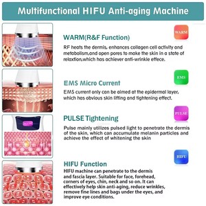 Neues Mikro-Elektrisches Puls-Vibrations-Wärme-Einführungsgerät Tragbares USB-Gerät mit Zug- und Schlagfunktion Meistverkaufter Gesichtsmassager aus ABS - Product Image 4