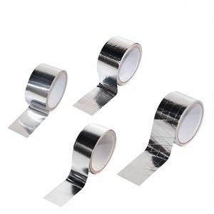 HVAC工業用アルミ箔難燃性オフィスビル修理保護ダクトホットメルト接着テープ剥離紙ライナー - Product Image 1