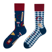 Neue Inspiriert Bunte AB Socken Lustige Baumwolle Socken Lange Cartoon Rohr Socken für Männer und Frauen Unisex