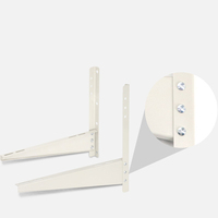 Support mural universel pour unité extérieure de climatiseur, accessoires de fixation murale pour climatiseur, capacité de charge maximale 150 kg