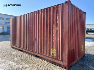 <span class=keywords><strong>Contenedor</strong></span> de Transporte Marítimo de Acero Corten de 20 Pies de <span class=keywords><strong>Segunda</strong></span> <span class=keywords><strong>Mano</strong></span>, Certificado ISO9001, Marca JUNYANG, Buen Estado - Product Image 3