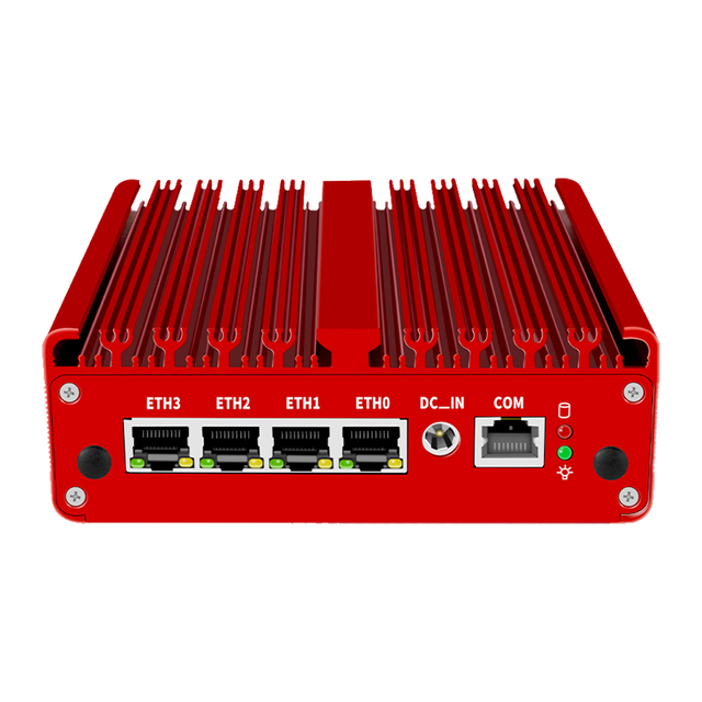 Ddr4 Pfsense Intel Celeron 8Gb 4 Lan J4125 Fanless Linux Wins Win10 Win 11 Android 4G Wifi Industrial Mini Pc With Sim Card Slot