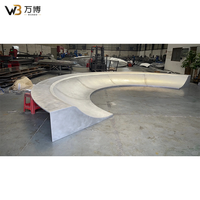 Panel de Aluminio Curvado de Precisión con Doble Curvatura, Recubierto de PVDF, Curvatura Personalizada, Revestimiento de Fachada 3D para Arquitectura Icónica