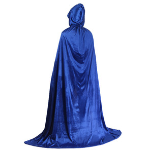 Capa con capucha Gótica para adultos y niños, capas largas de elfo, bruja, para Halloween, Larp, hombres y mujeres, ropa para fiesta - Product Image 3