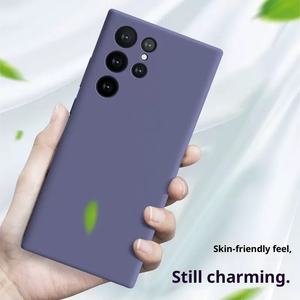 Custodia in Silicone liquido di lusso per Samsung Galaxy S25 24 S23 S22 S21 Plus Ultra A54 A34 A53 A52S Cover posteriore antiurto accessori - Product Image 2