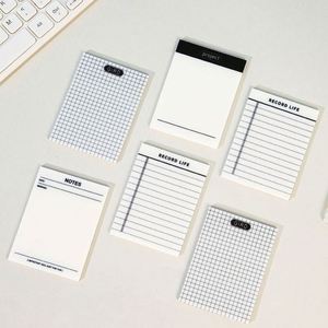 Blocs-notes autocollants transparents et imperméables pour étudiants, imprimés et programmables, vente en gros - Product Image 2