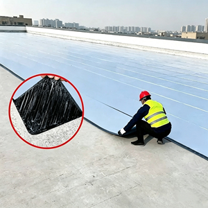 Membrana Impermeable Autoadhesiva <span class=keywords><strong>de</strong></span> Aluminio y Betún para Techos, Reparación <span class=keywords><strong>de</strong></span> Goteras en Techos <span class=keywords><strong>de</strong></span> Lámina Metálica y Aislamiento - Product Image 2