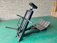 Machine à tractions en T professionnelle à usage commercial, en acier, avec plaques de poids, pour les exercices du dos, des biceps, des épaules et de la poitrine