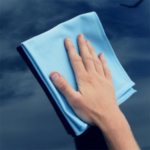 Chiffon de nettoyage sans peluches pour verres à vin 40x40, chiffon microfibre super doux personnalisé pour <span class=keywords><strong>voiture</strong></span>, chiffon microfibre pour vitres - Product Image 2