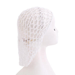 Red para el <span class=keywords><strong>pelo</strong></span> personalizada al por mayor, malla para <span class=keywords><strong>dormir</strong></span>, tejido de rayón suave, <span class=keywords><strong>redecilla</strong></span> de ganchillo, rizos largos y cortos, accesorio para cubrir el <span class=keywords><strong>pelo</strong></span> para mujer - Product Image 5